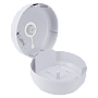 Диспенсер для туалетной бумаги в больших, средних и стандартных рулонах BXG-PD-2022, ABS-пластик, белый