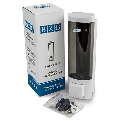 Диспенсер для жидкого мыла BXG SD-1013, 0.2 л, белый