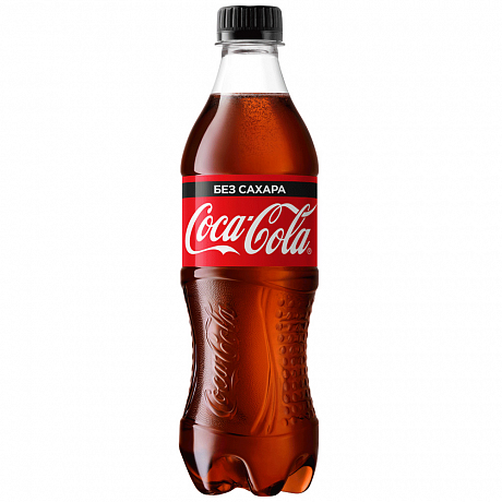 Напиток "Coca-Cola Zero", 0.5 л, пластиковая бутылка