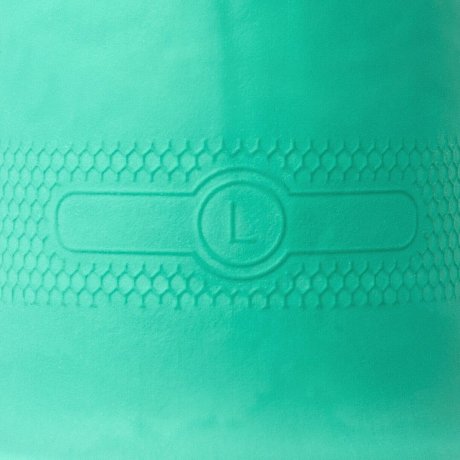 Перчатки латексные HQ Profiline, р-р M, с х/б покрытием, зеленый