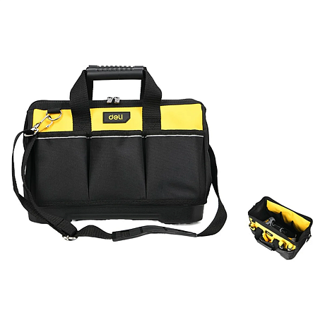 Сумка для инструментов Deli YS DL586120, 410 x 220 x 250 мм, 13 карманов