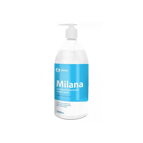 Мыло жидкое Milana, антибактериальное, 1 л (125435)