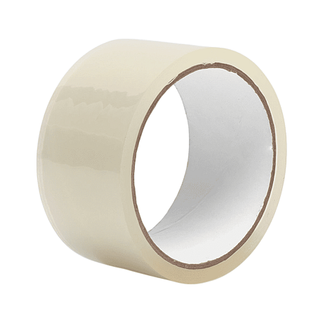 Клейкая лента упаковочная, 48х66 мм/м, 40 мкм, прозрачный
