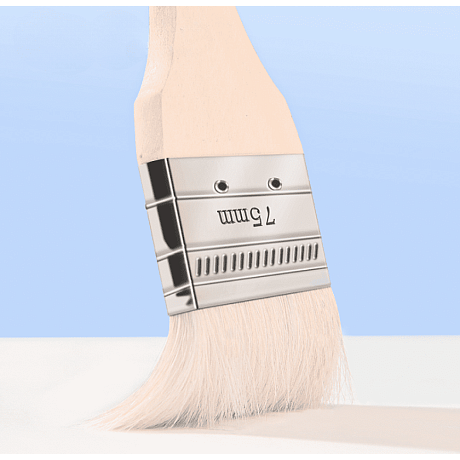 Набор кистей малярных Deli YS DL528103, 75 мм, 2 шт.