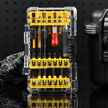 Набор ударных бит Deli YS EDL251203, с держателем, 39 шт.