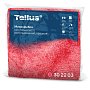 Салфетка из микроволокна Tellus, 220 гр/м2, 35х35см, 5шт/упак, красный