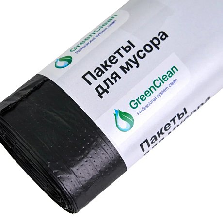 Мешки для мусора Mirpack Classic , 12мкм, ПНД , 65х100см, 120л, 10шт/рулон, черный