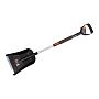  Лопата снеговая автомобильная телескопическая Amigo, 255x300, рукоятка 850-1040, черная
