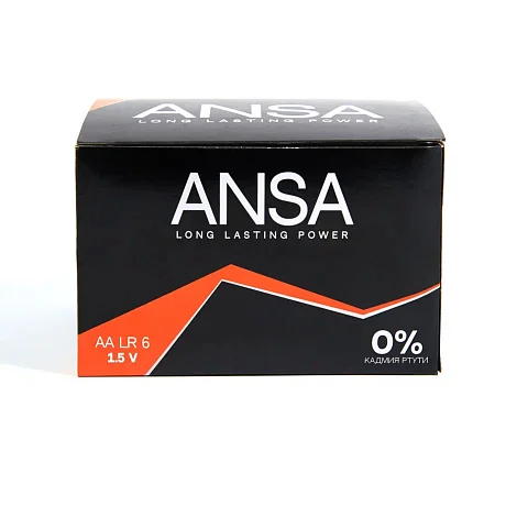 Батарейки алкалиновые ANSA 