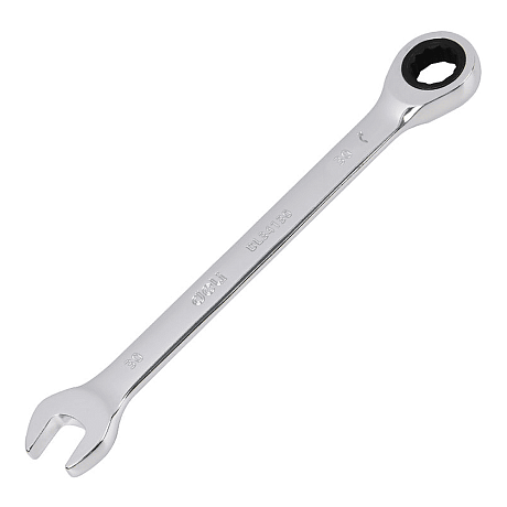 Ключ комбинированный Deli YS EDL34130, 30 мм, с трещоткой, 72 зуба