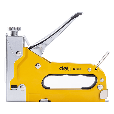 Степлер Deli YS EDL1313, механический, 3-в-1 + комплект скоб (П, U, T)