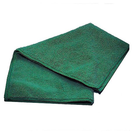 Салфетка из микроволокна, 190г/м2, 30х30см, зеленый, без упаковки