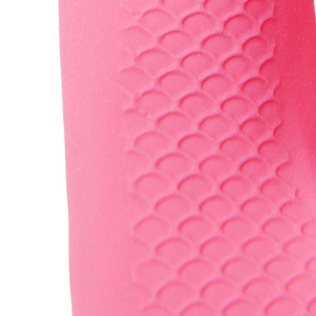 Перчатки латексные HQ Profiline, р-р M, с х/б покрытием, красный