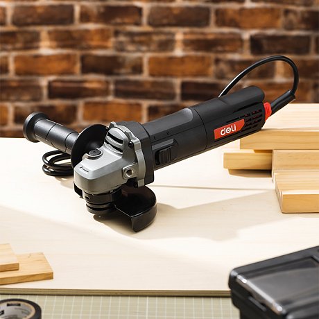 Угловая шлифмашина Deli RS EDE-JM125-4E 890 Вт, 125 мм