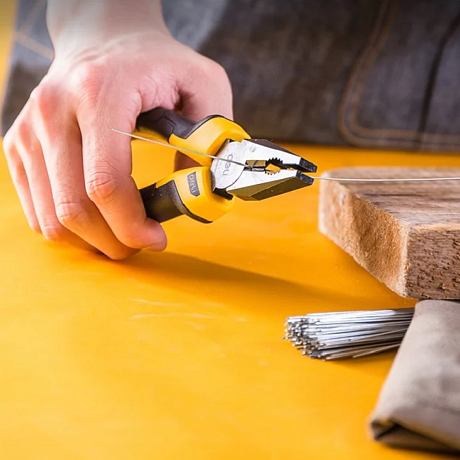 Плоскогубцы Deli YS EDL2006Z, 160 мм, 2-х компонентные рукоятки