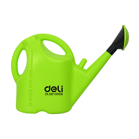 Лейка Deli GS EDL581005B, пластмассовая, 5 л, зеленая