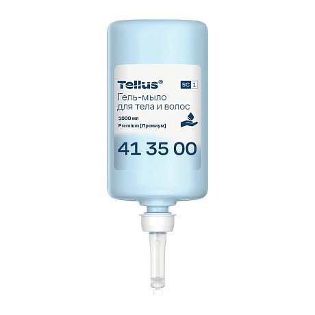 Мыло-гель Tellus Премиум для тела и волос 1 л, SC1 (413500)
