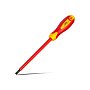 Отвертка диэлектрическая Deli YS EDL5161501, SL6,5х150 мм, желтый, красный