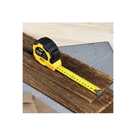 Рулетка Deli YS EDL3799, 10 м х 25 мм, желтый, черный