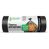 Мешки для мусора GreenClean Professional, 120 л