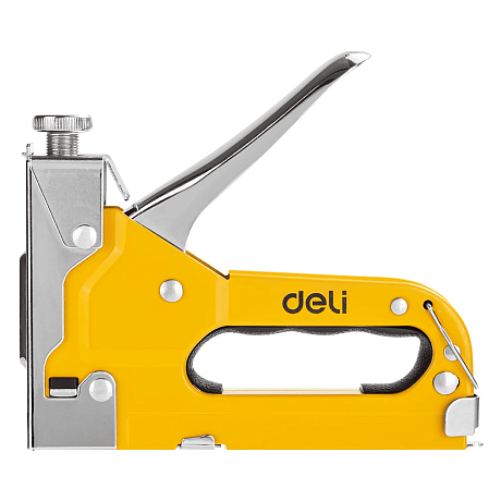 Набор механический степлер и скоборасшиватель Deli YS EDL238105, 3-в-1+ комплект скоб, кейс