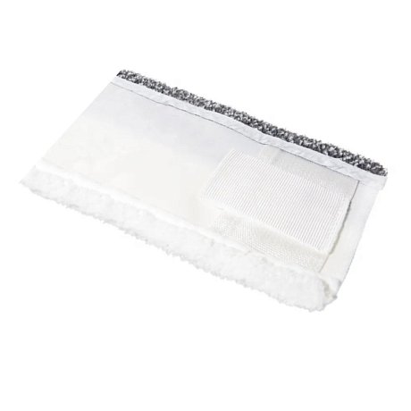 Насадка для плоской швабры 50 см, комбинированная, микроволокно, карманы-языки