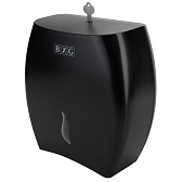 Диспенсер для туалетной бумаги в больших и средних рулонах BXG-PD-8002, ABS-пластик, черный