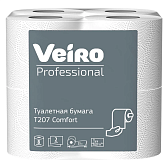 Бумага туалетная "Professional Comfort", 2 слоя, 8 рулонов, 25 м (T207)