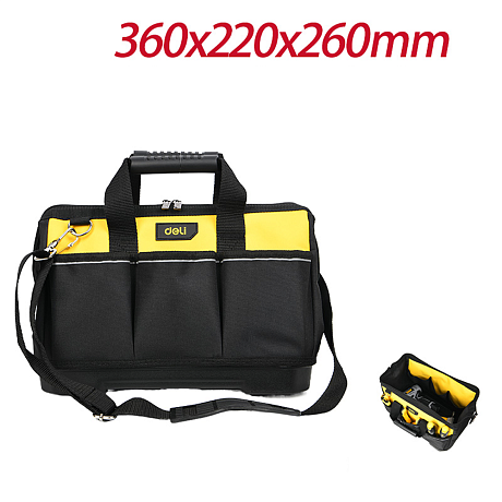 Сумка для инструментов Deli YS DL586119, 360 x 200 x 220 мм, 13 карманов