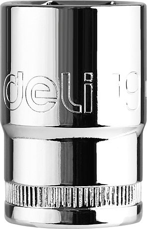 Головка торцевая шестигранная Deli YS EDQ4019 1/2