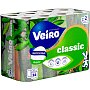 Бумага туалетная Veiro Classic, 24 рулона, 2 слоя, белый 