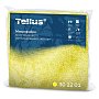 Салфетка из микроволокна Tellus, 220 гр/м2, 35х35см, 5шт/упак, желтый