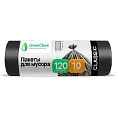 Мешки для мусора GreenClean Classic, черный