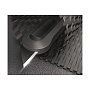 Нож строительный Deli HS HT4008C, 135x30 мм, трапеция, Soft Touch, оранжевый