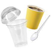 Широкий ассортимент одноразовой посуды и пищевой упаковки