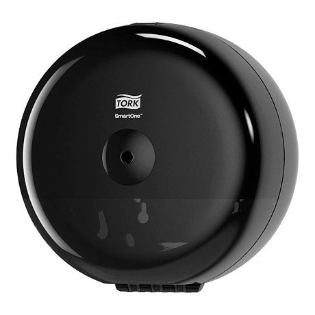 Диспенсер TORK SmartOne, для туалетной бумаги в мини рулонах, пластиковый, черный, T9 (681008)