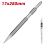 Зубило пиковое Deli YS EDH-HJZ017-E1, для отбойного молотка, 17 x 280 мм, HEX