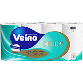 Бумага туалетная  Veiro Delicate