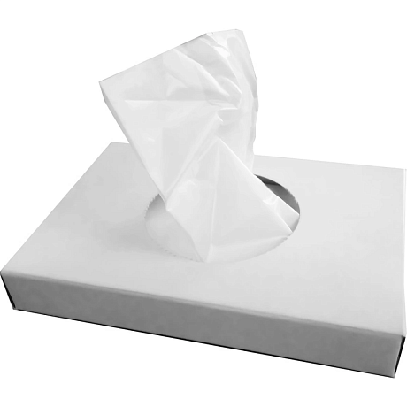 Пакеты полиэтиленовые гигиенические, белый, 30 шт/упак