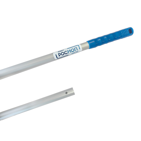 Ручка для МОПа алюминиевая, 140 см, d=23,5 мм, синий