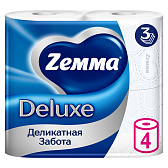 Бумага туалетная Zemma Deluxe