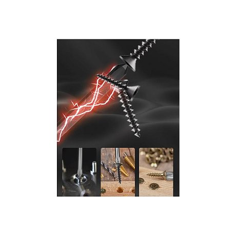 Отвертка Deli HS EHT1205, PH1х100 мм, Soft Touch, черный