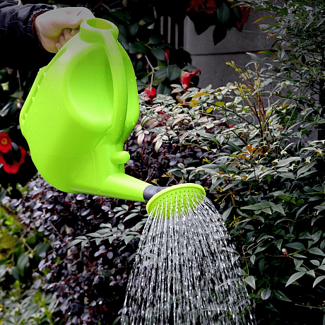 Лейка Deli GS EDL581010, пластмассовая, 10 л, зеленая