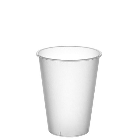 Пластиковый стакан Bubble Cup, одноразовый, матовый, 375 мл, 25 шт./упак.