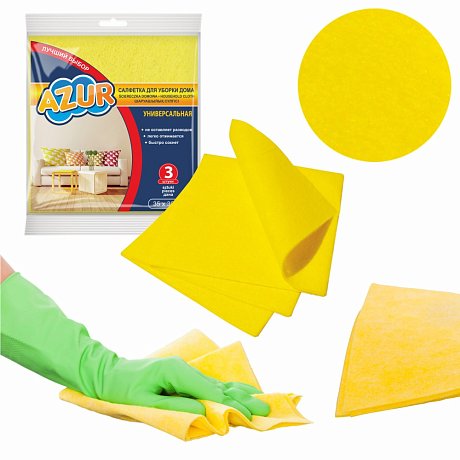 Салфетка универсальная вискозная 