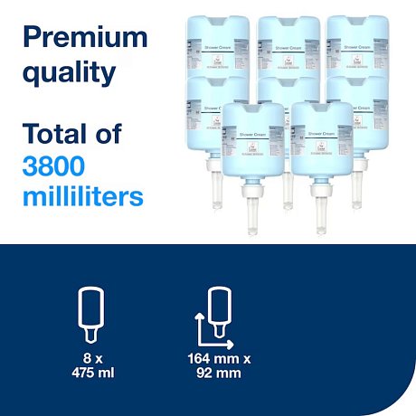 Мыло-крем TORK Premium, 475 мл, для душа, S2 мини (420602)