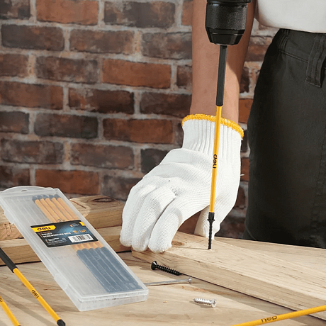 Бита Deli YS EDL251200, ударная, 10 шт., PH2 x 200 мм