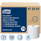 Бумага туалетная  TORK "Advanced T9 SmartOne", 130м