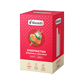 Зубочистки в индивидуальной бумажной упаковке, березовые