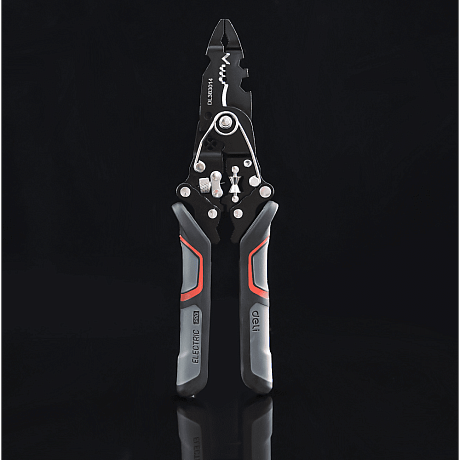 Многофункциональный инструмент для снятия изоляции Deli RS EDL383014, 200 мм